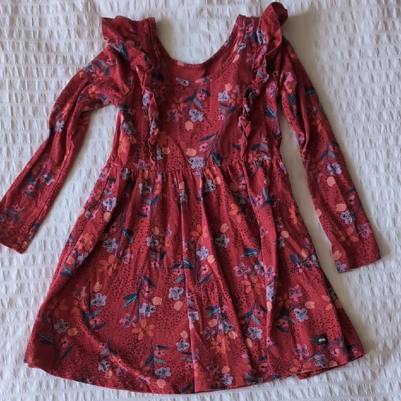 Tea Collection Floral Ruffle Dress - Picture 3 of 3
